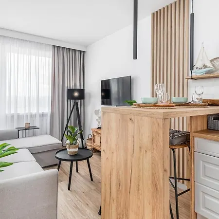 Nowoczesny Z 2 Sypialniami Z Widokiem Na By Renters Апартаменты Свиноуйсьце
