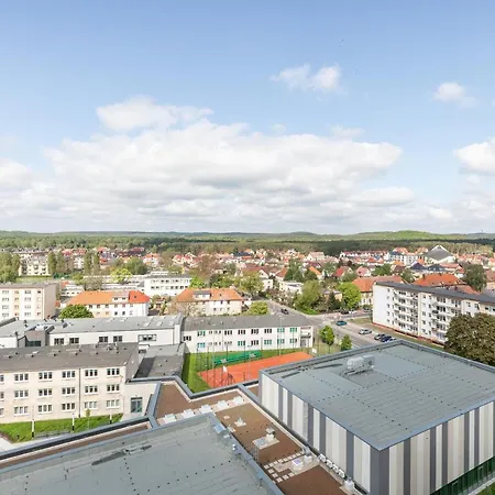 Nowoczesny Z 2 Sypialniami Z Widokiem Na By Renters アパート